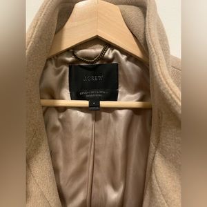 J.Crew Biege Wool Coat